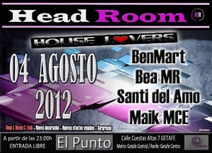 BenMart & Bea MR | Maik MCE | Santi del Amo @ Head Room Madrid on August