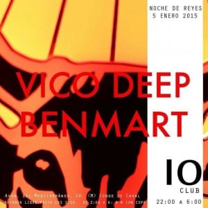 BenMart & Vico Deep @ 10Club Madrid on January