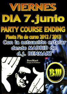 BenMart @ Party Course Ending Jaen on June