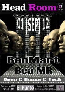 BenMart & Bea MR @ Head Room Madrid on September